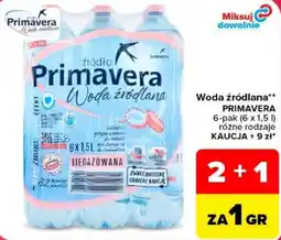 Carrefour Woda źródlana Primavera oferta