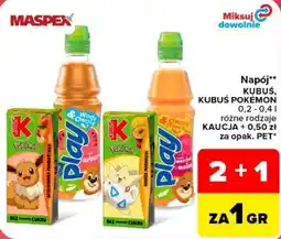 Carrefour Napój KUBUŚ KUBUŚ POKÉMON oferta