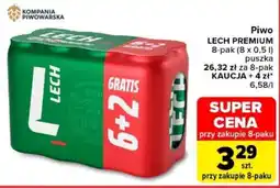 Carrefour Piwo LECH PREMIUM oferta