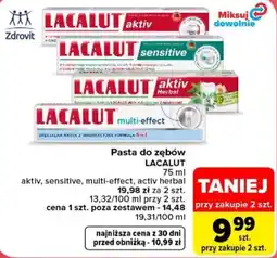 Carrefour Pasta do zębów LACALUT oferta