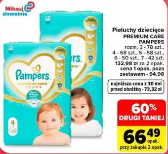 Pieluchy dziecięce PREMIUM CARE PAMPERS