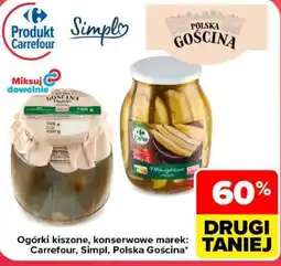 Carrefour Ogórki kiszone oferta