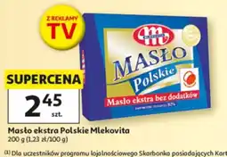 Auchan Masło ekstra Polskie Mlekovita oferta