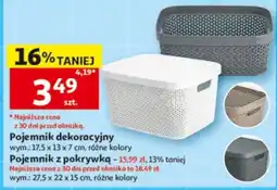 Auchan Pojemnik dekoracyjny oferta