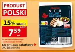 Auchan Ser grillowo-sałatkowy oferta