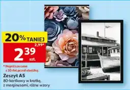 Auchan Zeszyt A5 oferta