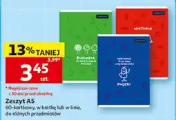 Auchan Zeszyt A5 oferta