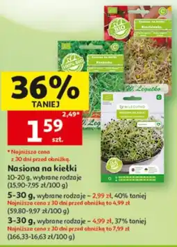 Auchan Nasiona na kiełki oferta
