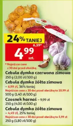 Auchan Cebula dymka czerwona zimowa oferta