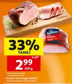 Auchan Szyinka od szwagra Krakus oferta