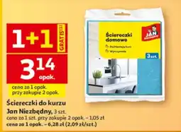 Auchan Ściereczki do kurzu Jan Niezbędny oferta