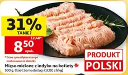Auchan Mięso mielone z indyka na kotlety oferta