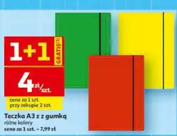 Auchan Teczka A3 z gumką oferta