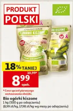 Auchan Charsznickie Ogórki Kiszone oferta