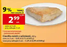 Auchan Ciastko rożek z wiśniami oferta
