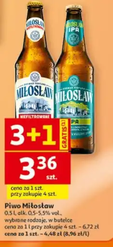 Auchan Piwo Miłosław oferta