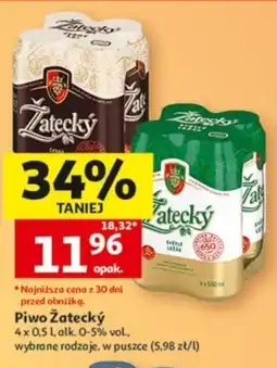 Auchan Piwo Żatecky oferta