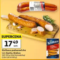 Auchan Kiełbasa Śląska Kraina Wędlin oferta