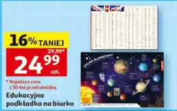 Auchan Edukacyjna podkładka na biurko oferta