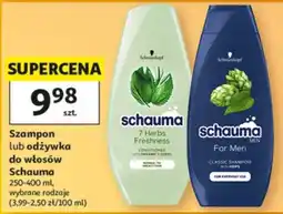 Auchan Szampon lub odżywka do włosów Schauma oferta