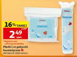 Auchan Płatki lub patyczki kosmetyczne oferta