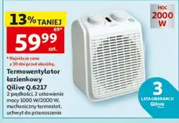 Auchan Termowentylator łazienkowy Qilive Q.6217 oferta