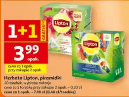 Auchan Herbata Lipton, piramidki oferta