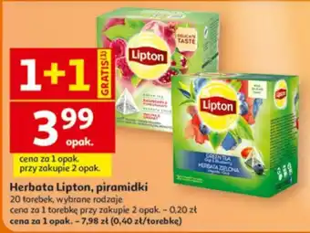 Herbata Lipton, piramidki
