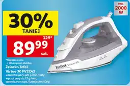 Auchan Żelazko Tefal Virtuo 30 oferta