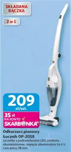 Auchan Odkurzacz pionowy Łucznik OP-2018 oferta