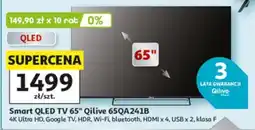 Auchan Smart qled tv 65" qilive 65qa241b oferta