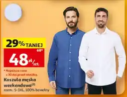Auchan Koszula męska weekendowa oferta
