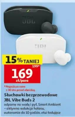Auchan Słuchawki bezprzewodowe JBL Vibe Buds 2 oferta