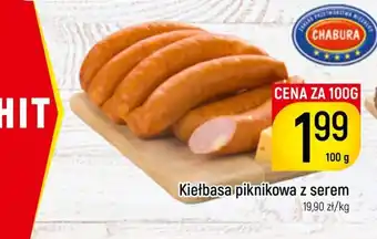 Kiełbasa piknikowa z serem Chabura
