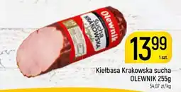 Delikatesy Piotruś Pan Kiełbasa Krakowska sucha OLEWNIK oferta