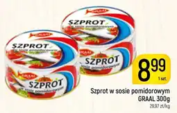Delikatesy Piotruś Pan Szprot w sosie pomidorowym GRAAL oferta