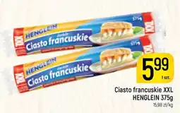 Delikatesy Piotruś Pan Ciasto francuskie XXL HENGLEIN oferta