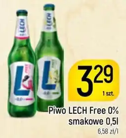 Delikatesy Piotruś Pan Piwo LECH Free 0% smakowe oferta