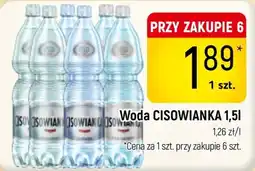 Delikatesy Piotruś Pan Woda CISOWIANKA oferta