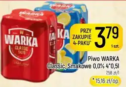Delikatesy Piotruś Pan Piwo WARKA Classic oferta