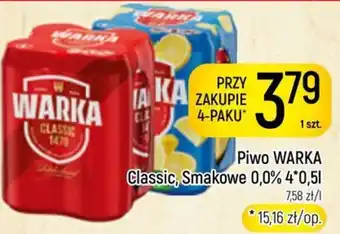 Delikatesy Piotruś Pan Piwo WARKA Classic oferta