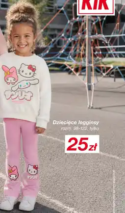 KiK Dziecięce legginsy oferta