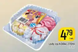 Delikatesy Piotruś Pan Lody Iza KORAL oferta