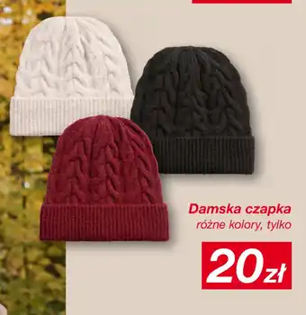 Damska czapka