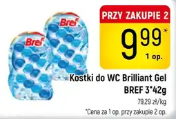 Delikatesy Piotruś Pan Kostki do WC Brilliant Gel BREF oferta