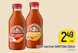 Delikatesy Piotruś Pan Sok z marchwi DAWTONA oferta