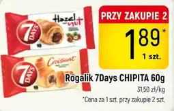 Delikatesy Piotruś Pan Rogalik 7Days CHIPITA oferta