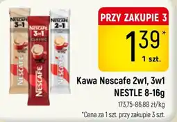 Delikatesy Piotruś Pan Kawa Nescafe 2w1, 3w1 oferta