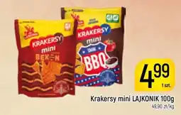 Delikatesy Piotruś Pan Krakersy mini LAJKONIK oferta