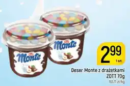 Delikatesy Piotruś Pan Deser Monte z drażetkami oferta